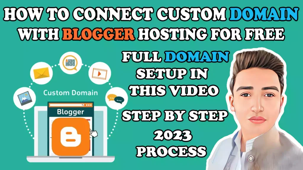 Connect a Custom Domain with Blogger Hosting Free 2024
