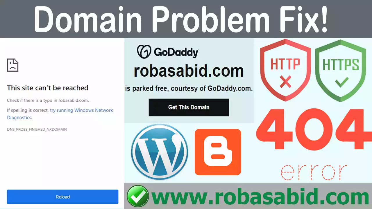 Website Not Open Without www | Fix Redirect Godaddy Domain Issues